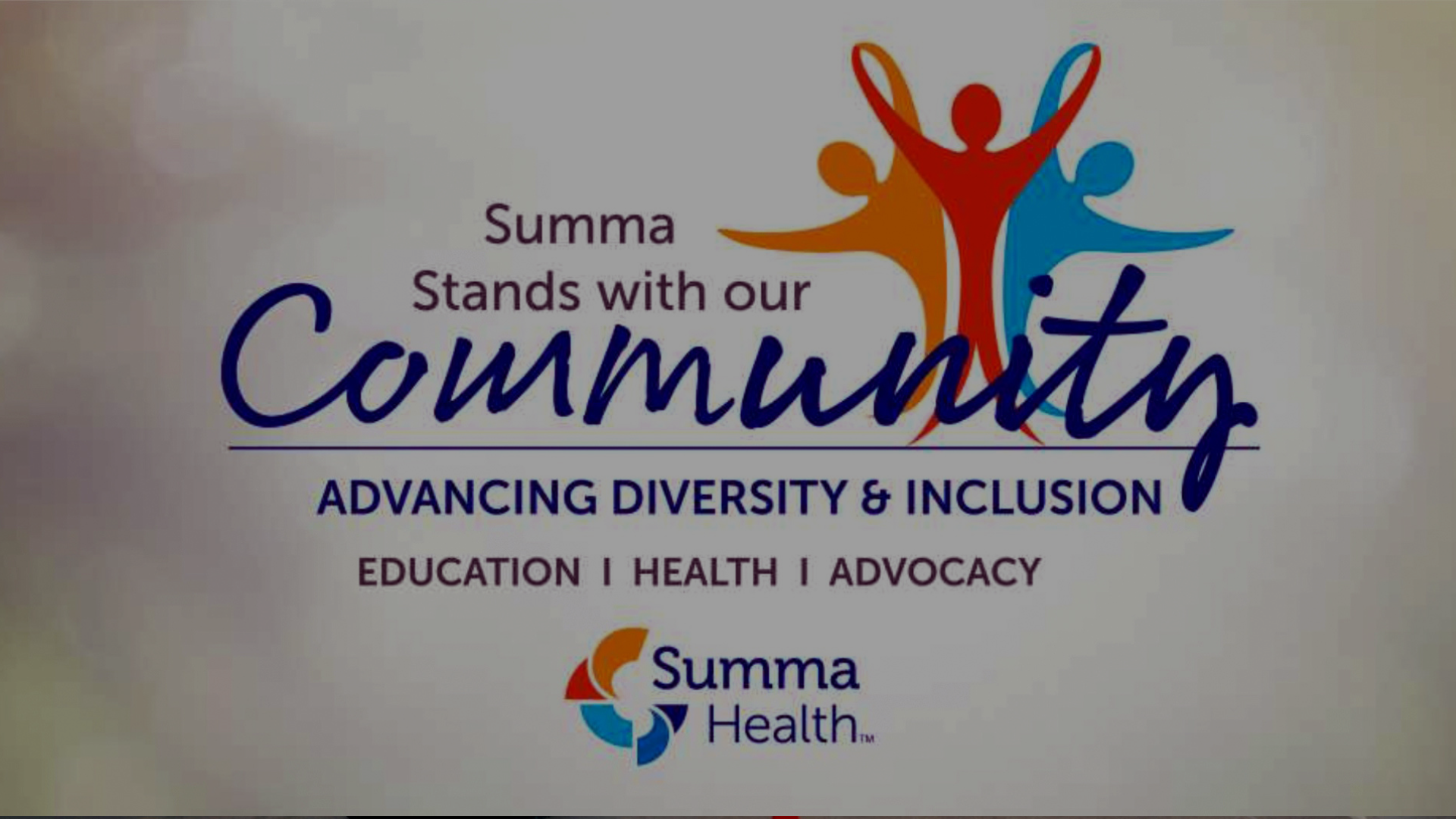 Summa Stands with our Community